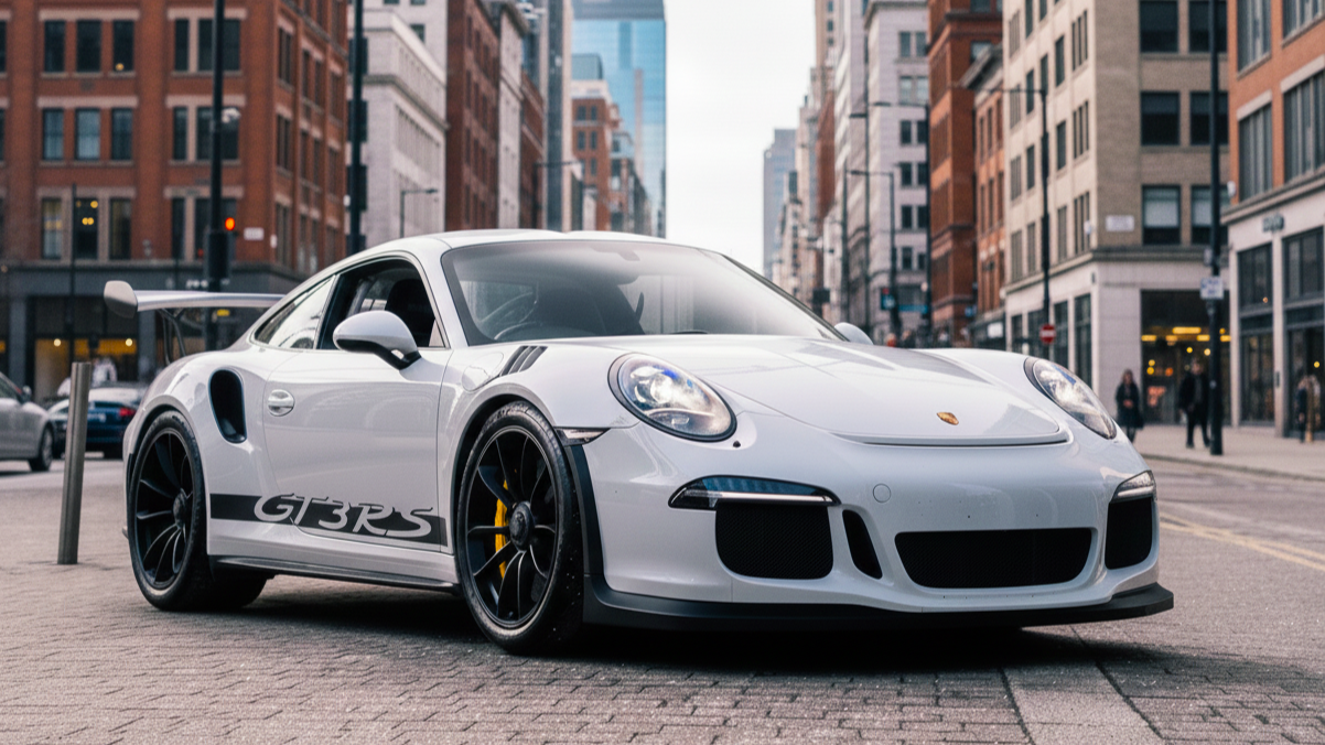 Porsche GT3 RS2 белый