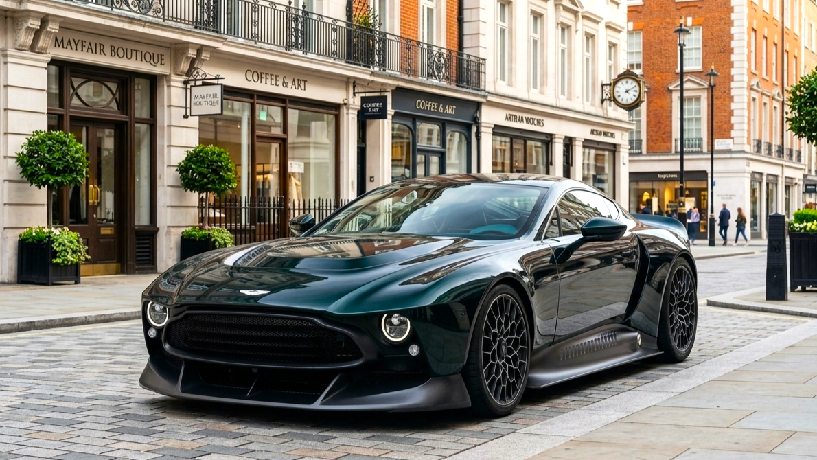 Aston Martin green 2