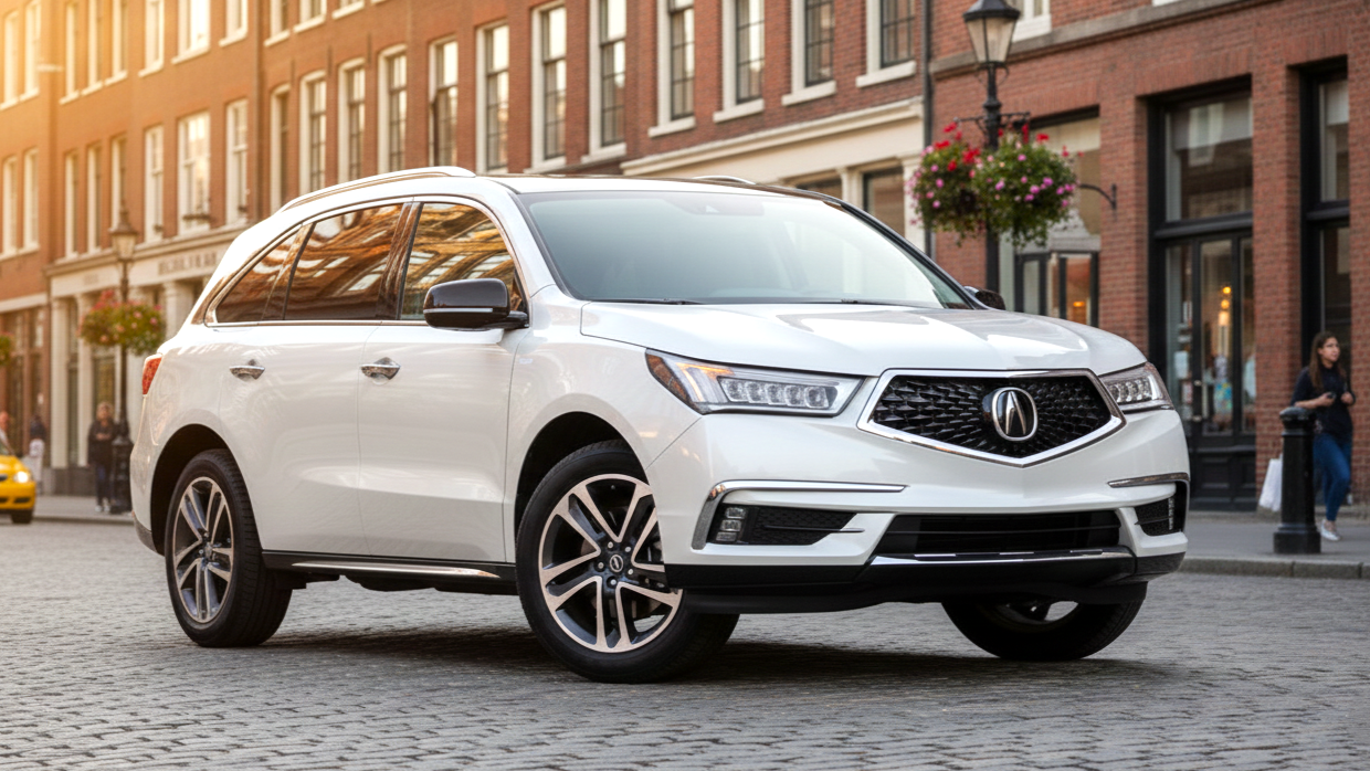 Acura MDX (2014–2019) white colour