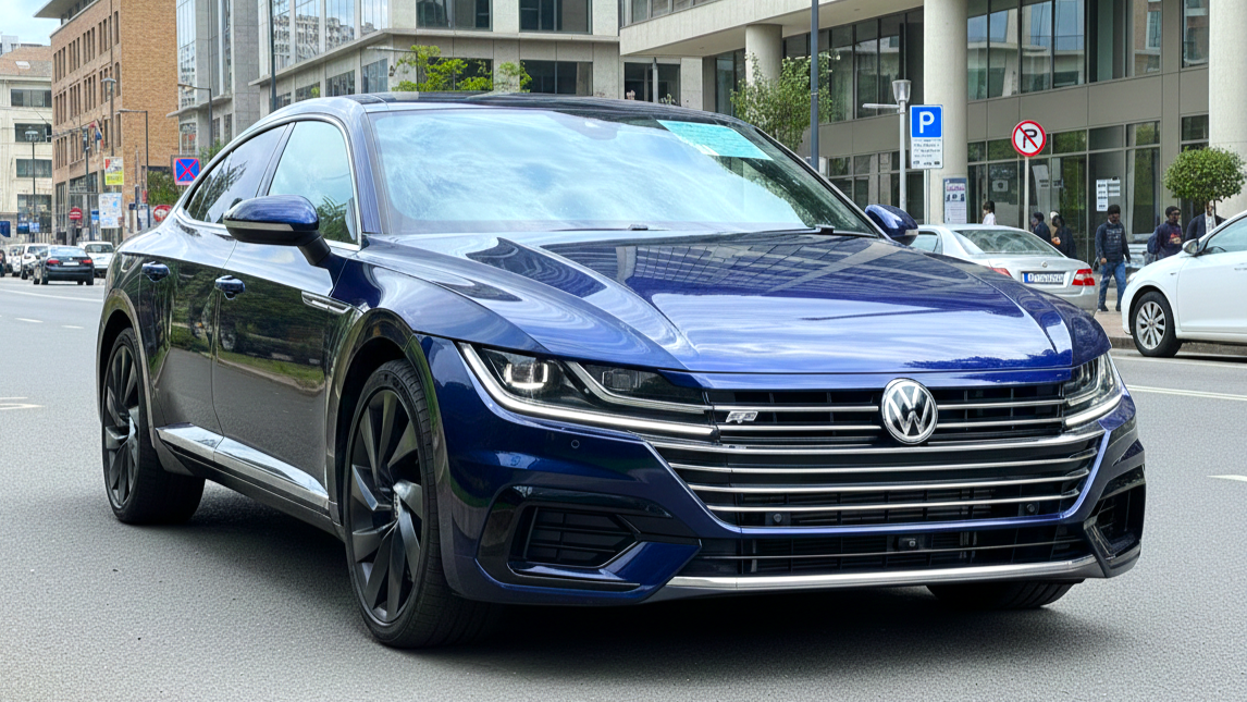 Arteon R-Line синего цвета