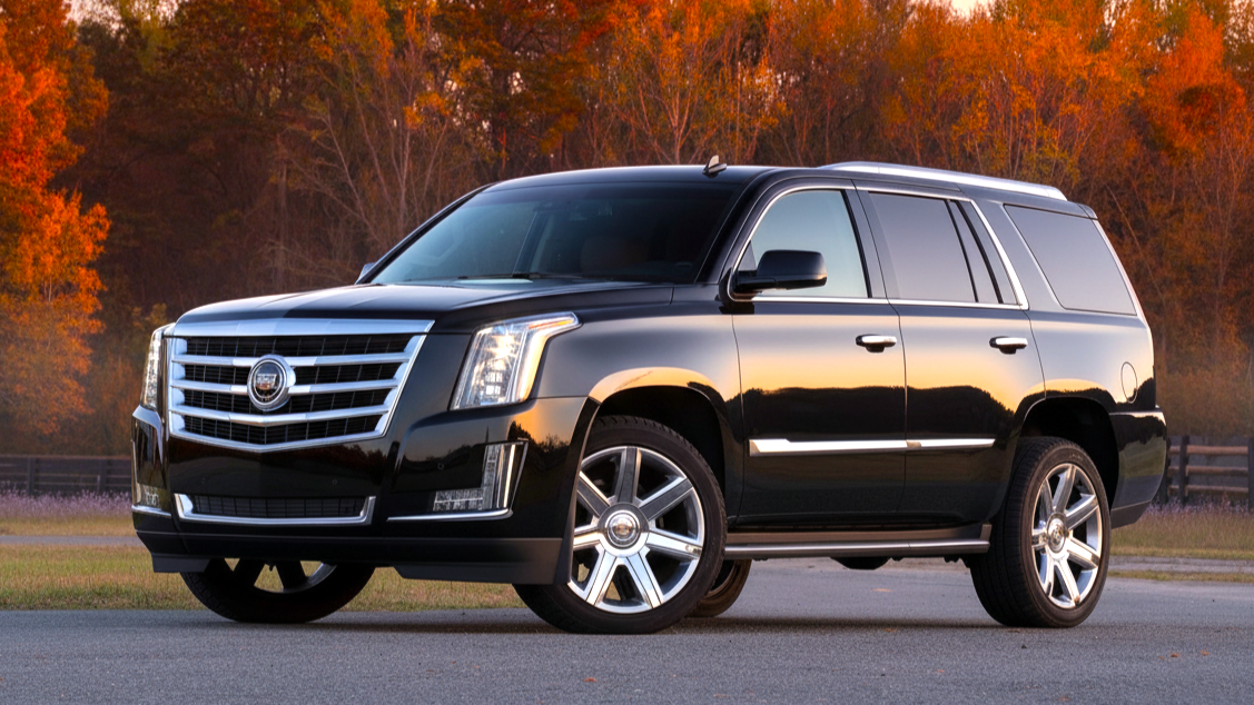Cadillac Escalade ESV черного цвета