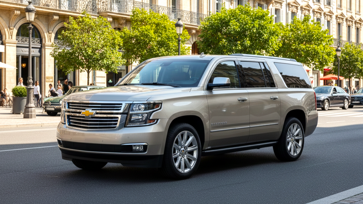Chevrolet Suburban tan colour