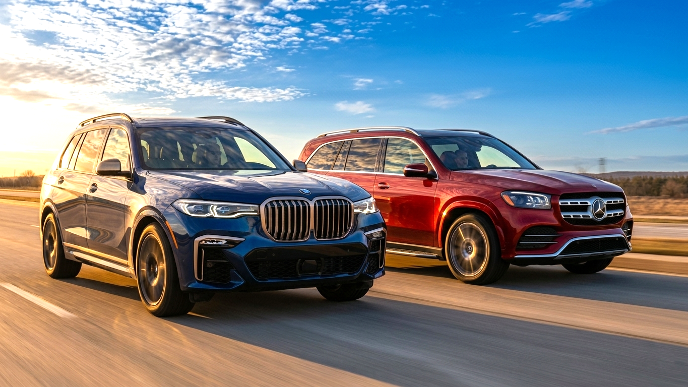 BMW and Mercedes model range