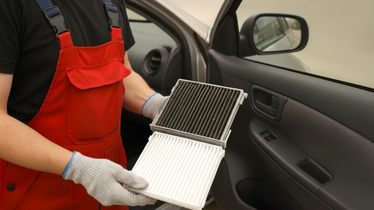 Замена салонного фильтра