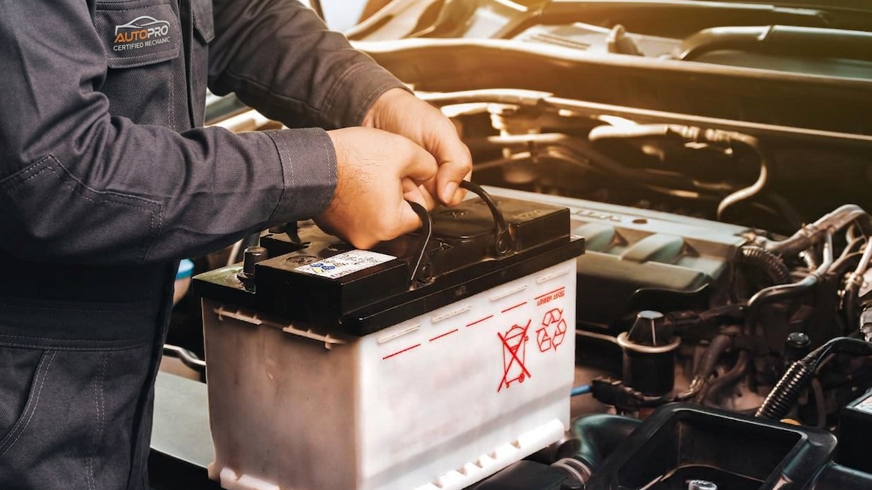 What happens when car battery ages