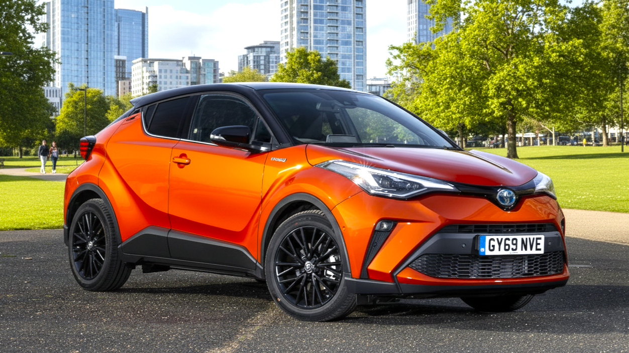 Toyota C-HR orange colour