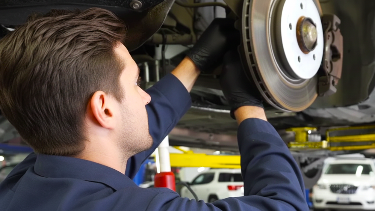 Car braking system check