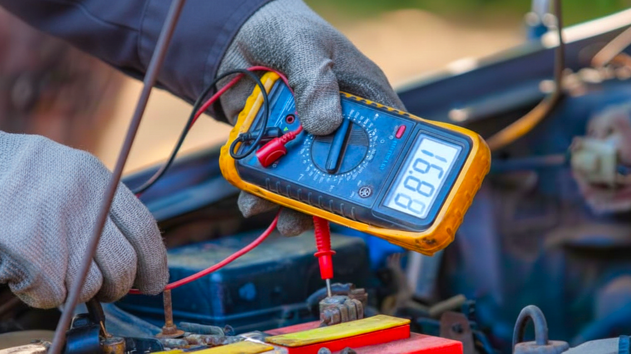 Car electrical system check