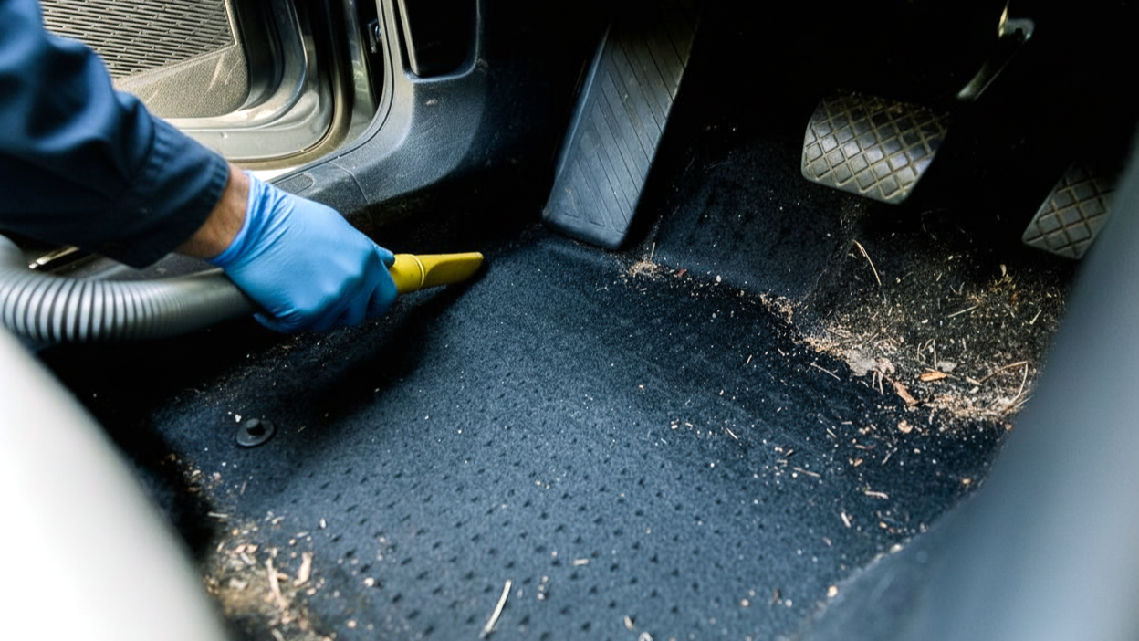 How to clean car interior