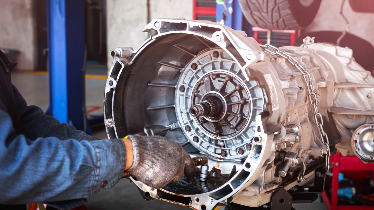 Complete transmission assembly