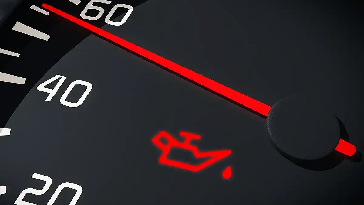 Oil pressure symbol