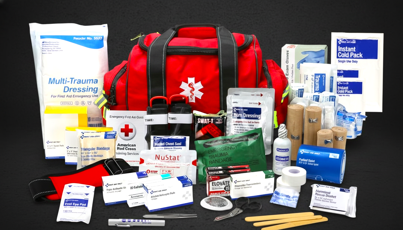 First aid kit for car