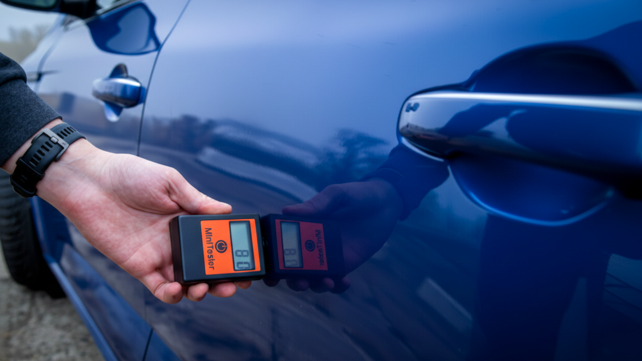 Car paintwork inspection