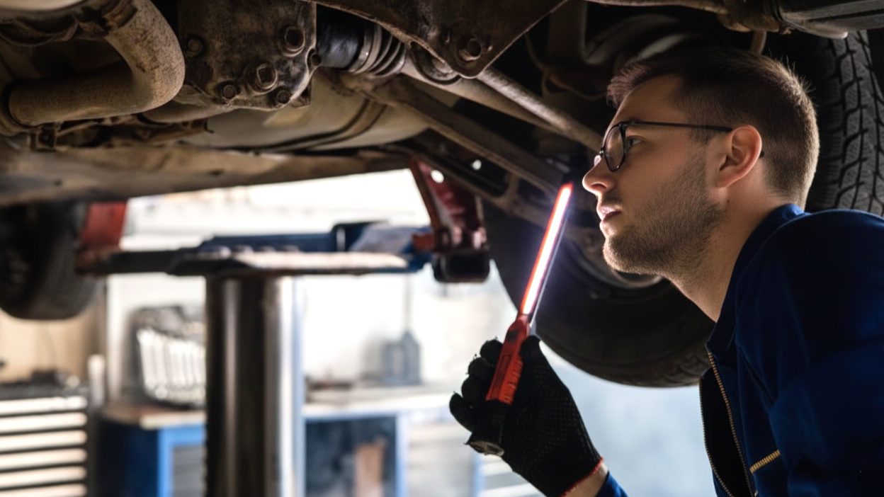 Undercarriage car inspection