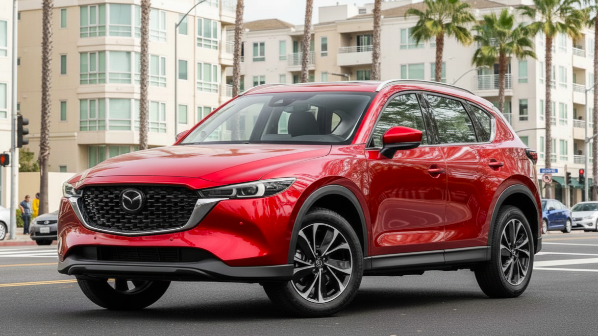 Mazda CX-5 red colour