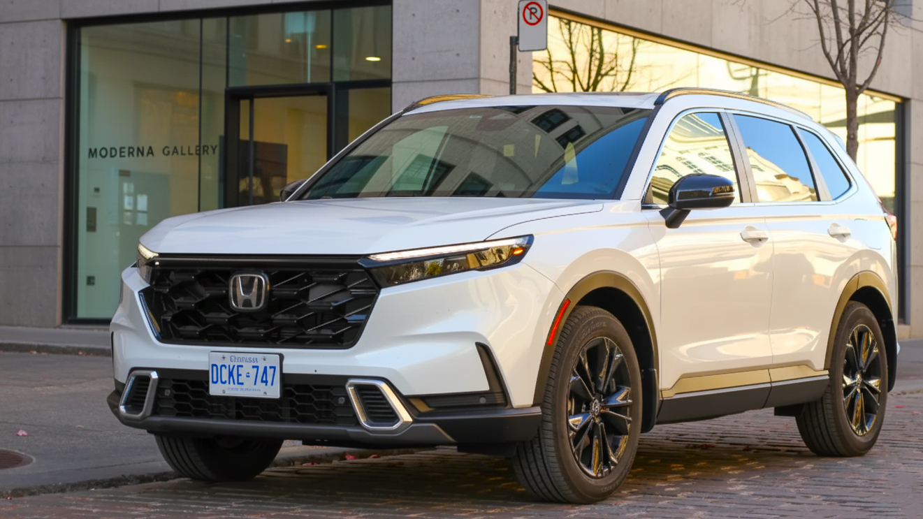 Honda CR-V white colour