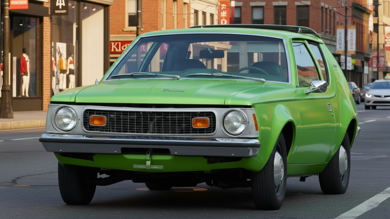 AMC Gremlin green colour