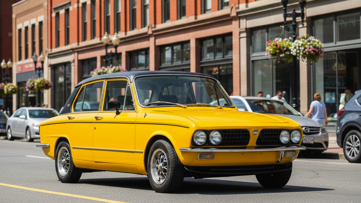Triumph (1885–1984) yellow colour