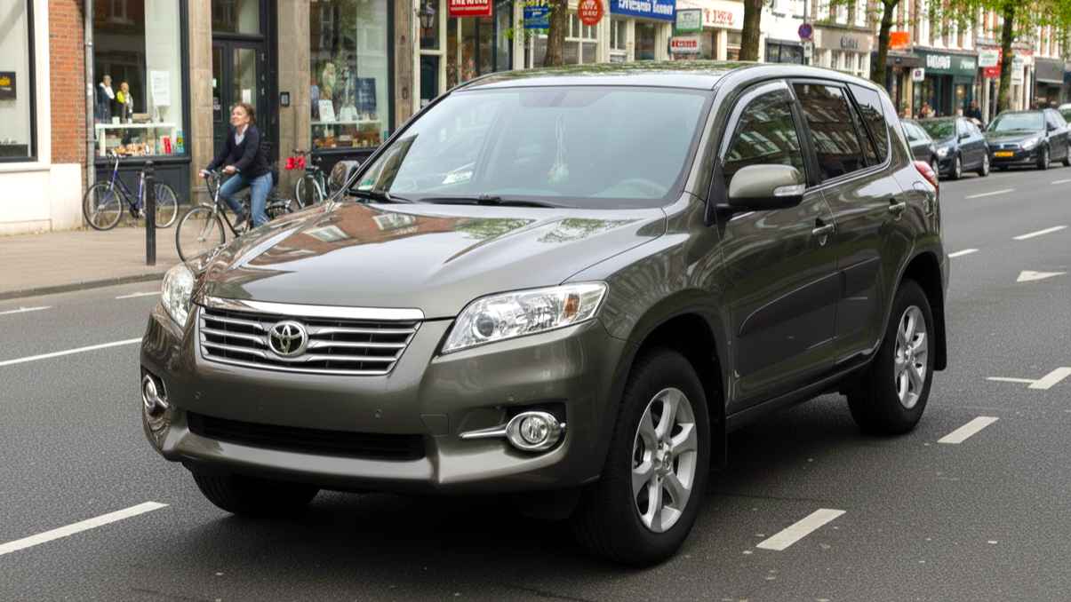 Toyota RAV4 Generation XA30, 2005–2012 зеленого цвета