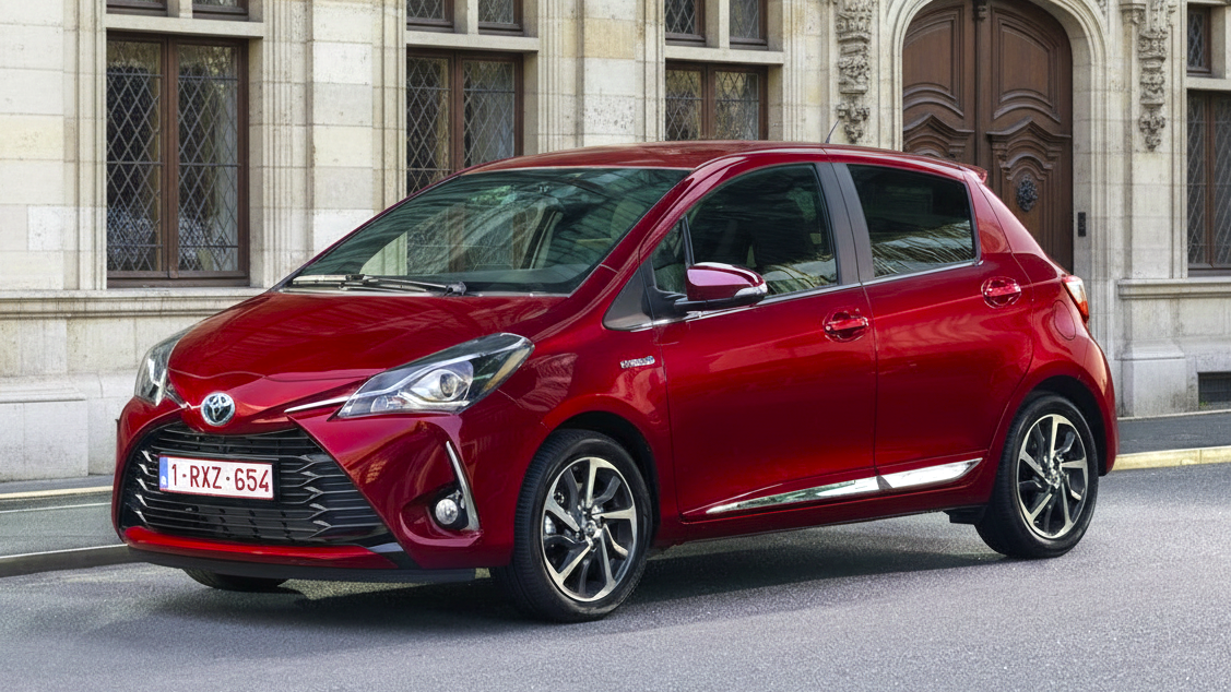 Toyota Yaris Red Colour