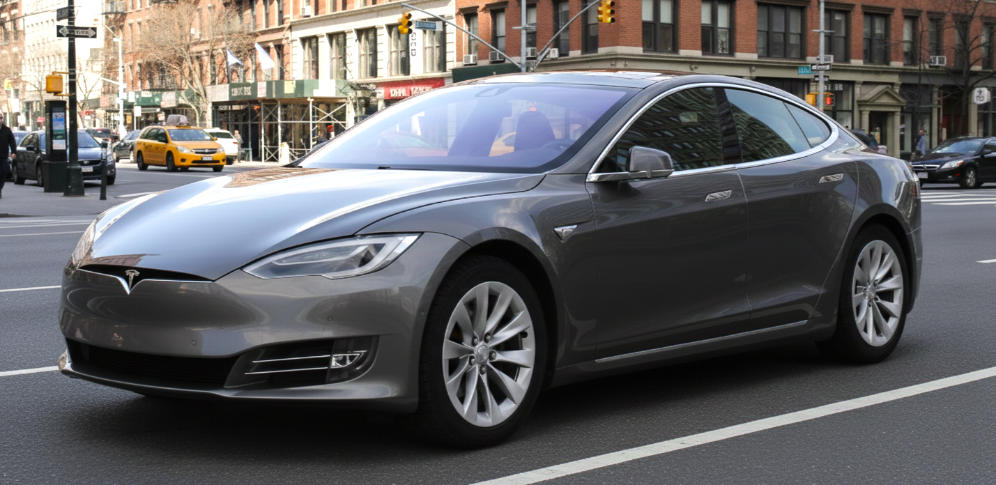 Tesla Model S grey