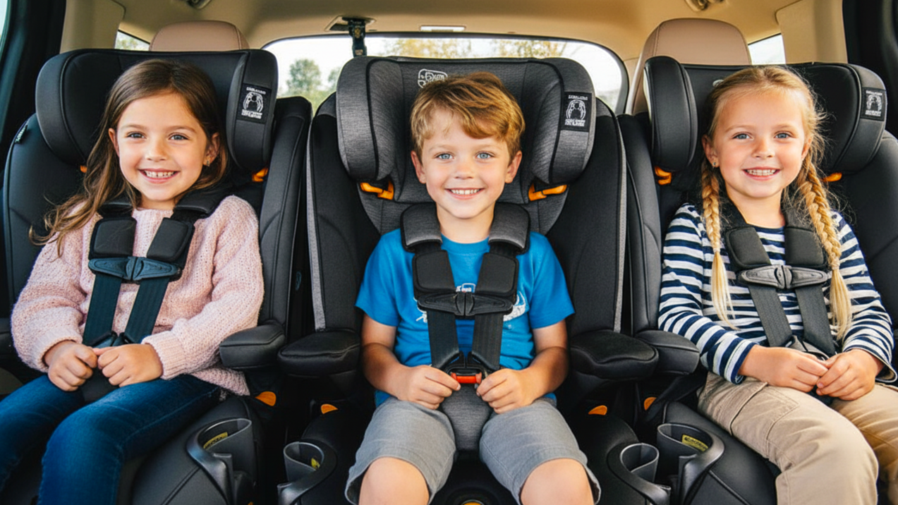 Children Seat with a High Back