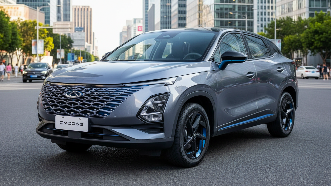 Chery Omoda 5 Grey Colour