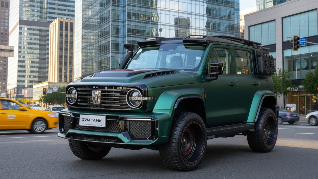 Great Wall Tank 300 Green Colour