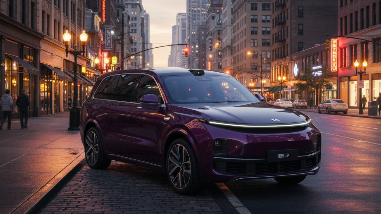 LI Auto L9 Violet Colour