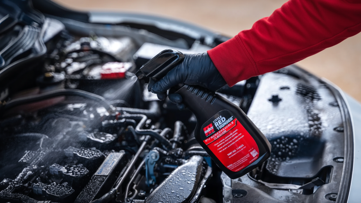 химия для чистки двигателя