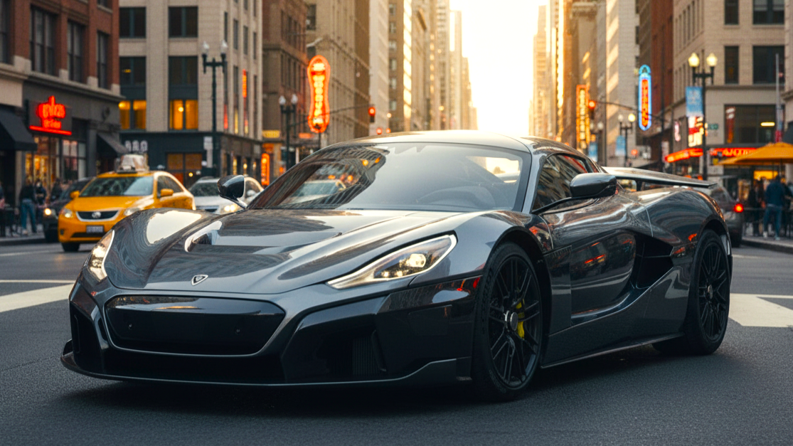 Rimac Nevera Black Colour