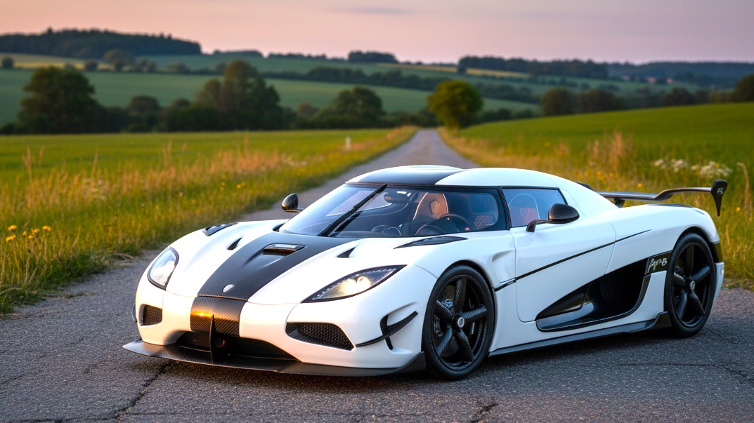 Koenigsegg Agera RS 2015 White Colour