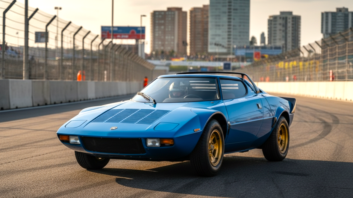 Lancia Stratos HF 1973 Blue Colour