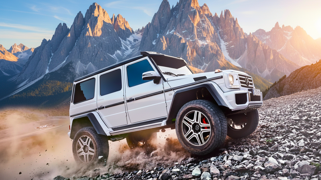 Mercedes-Benz G-Class 4[4 2015 White Colour