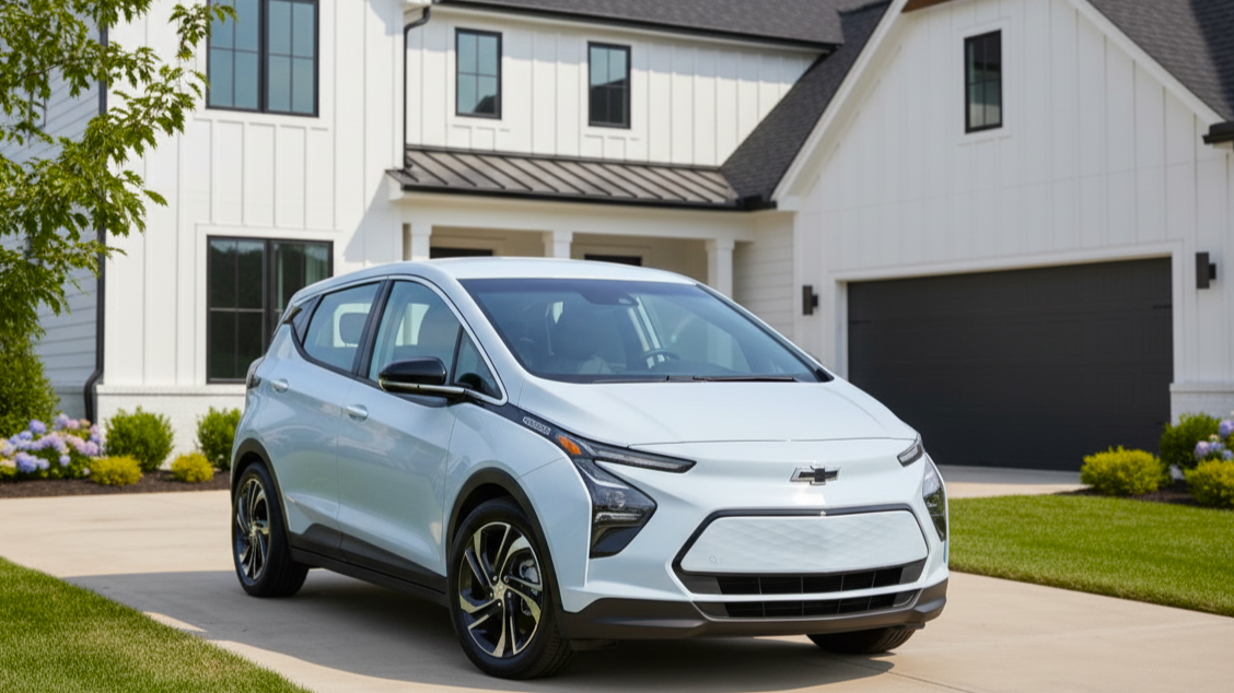 Chevrolet Bolt EV Light Blue Colour