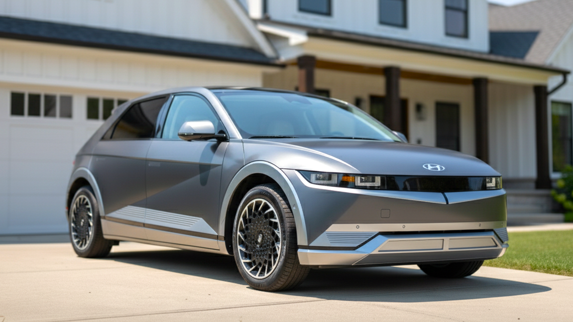 Hyundai Ioniq 5 Blue Colour