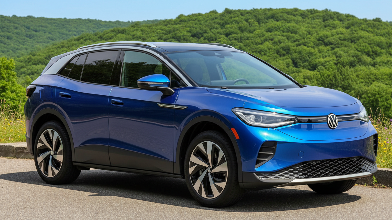 Volkswagen ID.4 Blue Colour