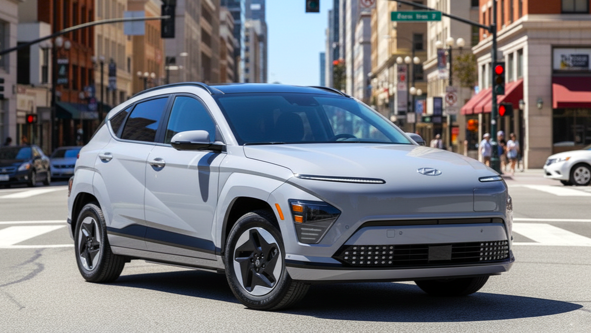 Hyundai Kona Electric Grey Colour