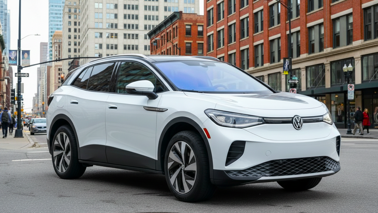 Volkswagen ID.4 White Colour