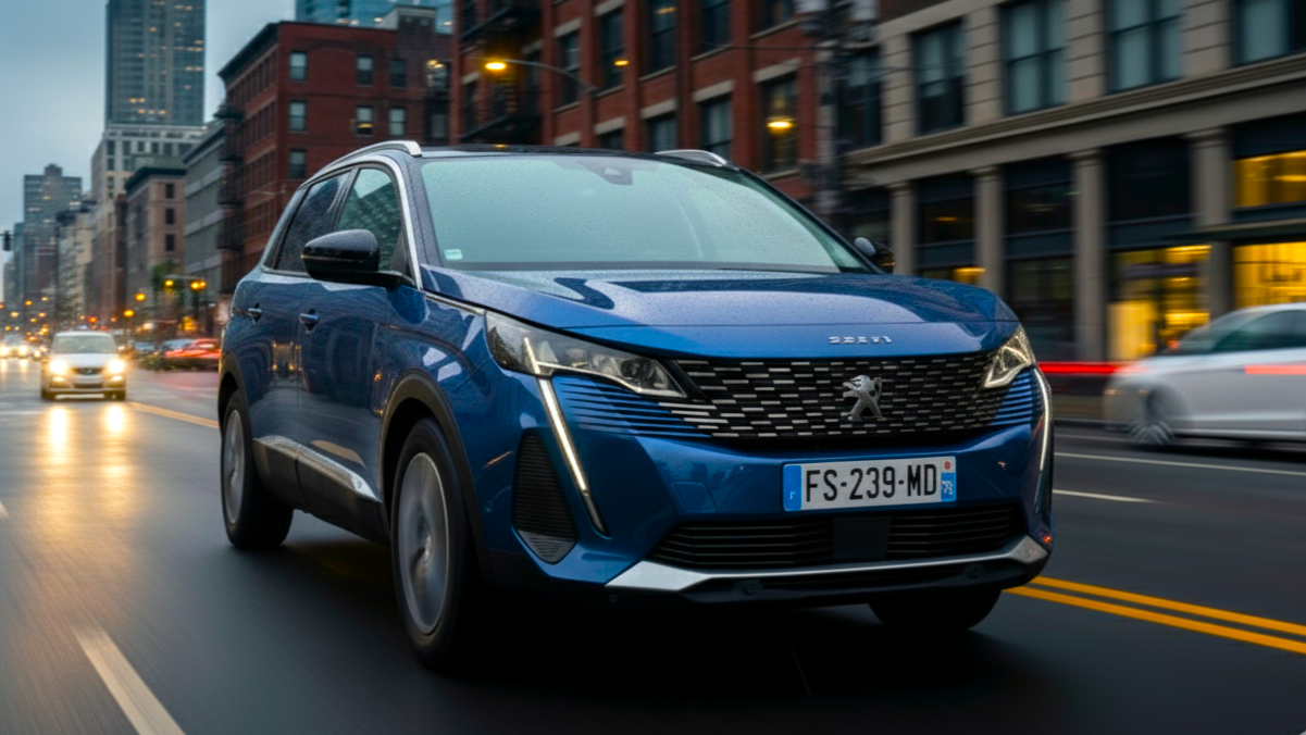 Peugeot 5008 Blue Colour