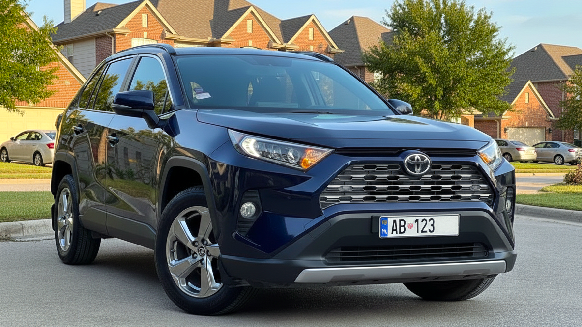 Toyota RAV4 Blue Colour