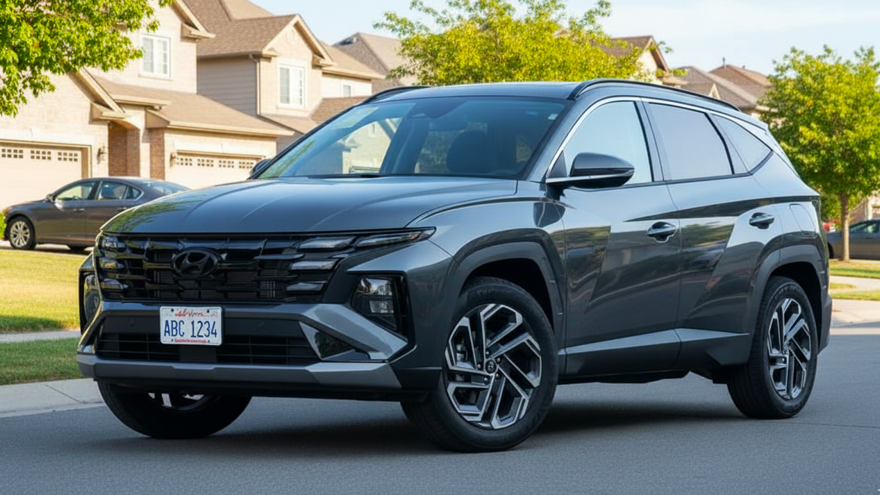 Hyundai Tucson Grey Colour