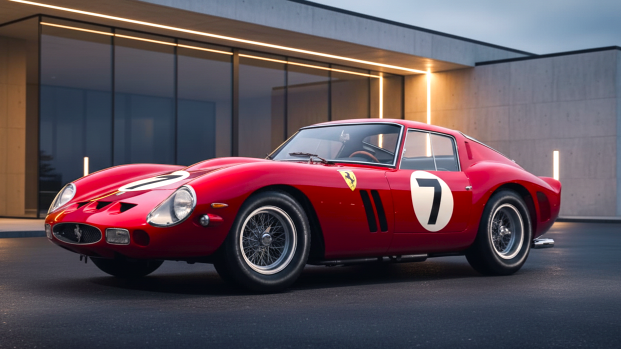 Ferrari 250 GTO (1962–1964) красный