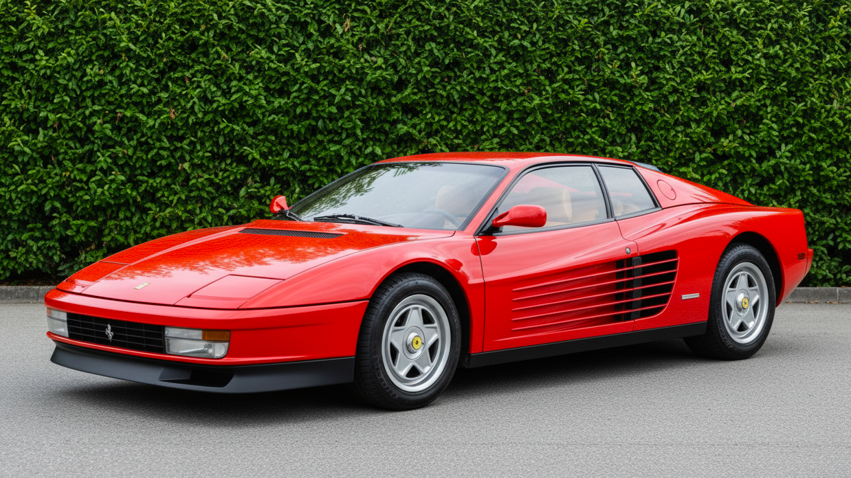 Ferrari Testarossa (1984–1996) красный
