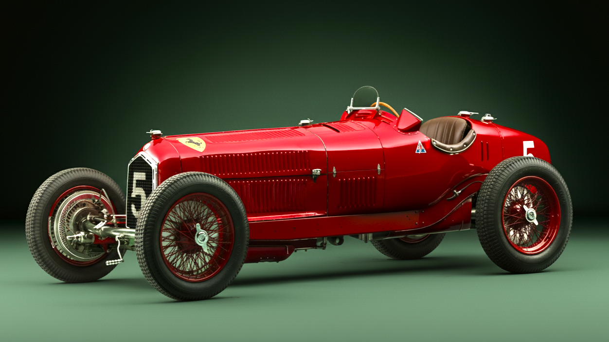 Scuderia Ferrari 1929 красный