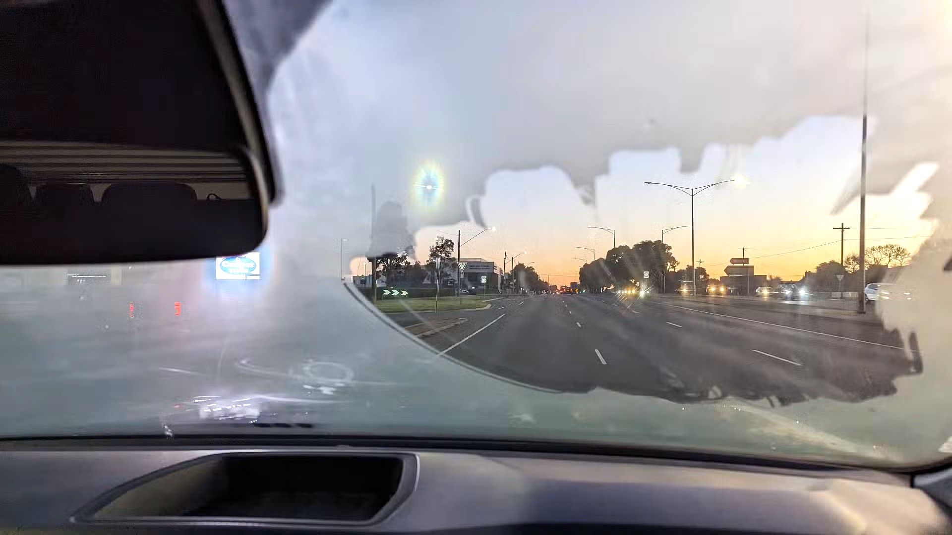 Car internal window fogging
