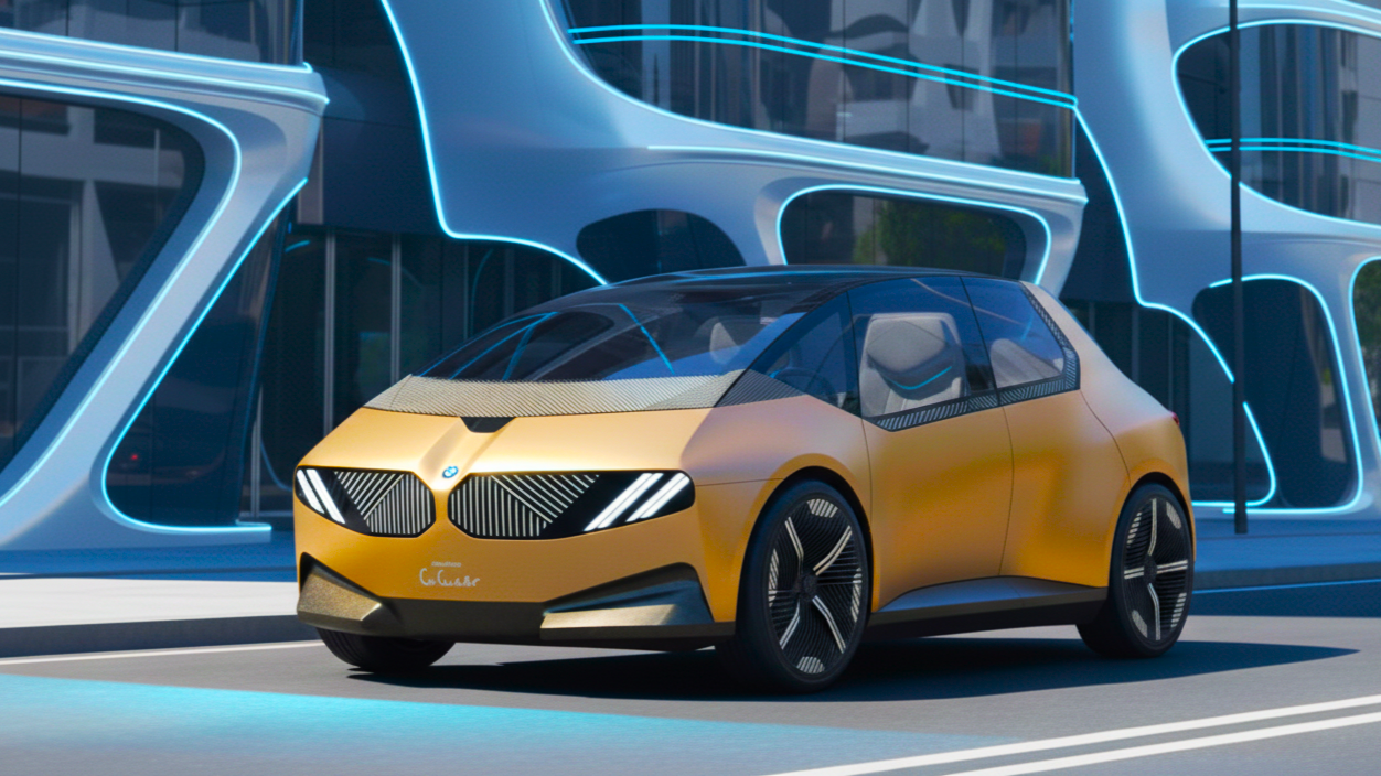 BMW i Vision Circular Orange Colour