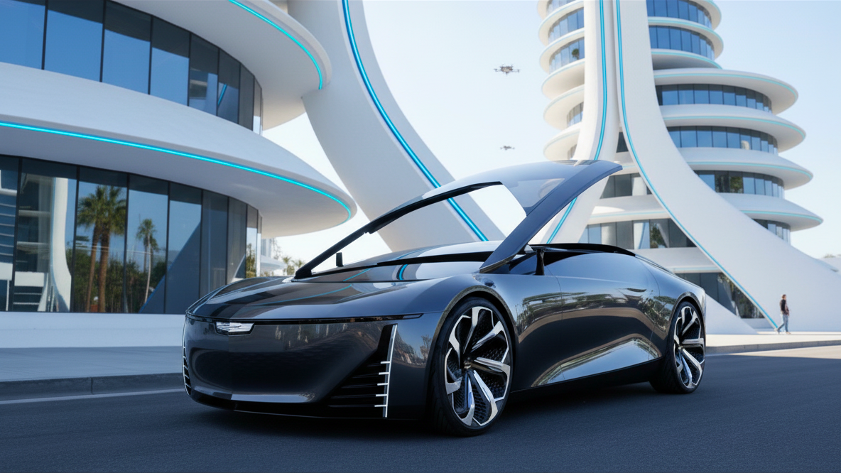 Cadillac InnerSpace Grey Colour