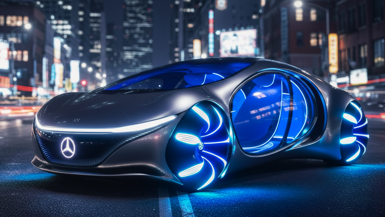 Футуристичный автомоболь