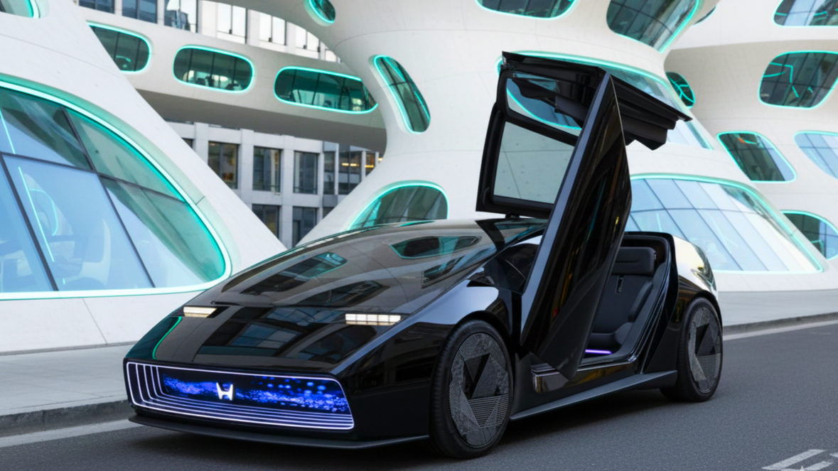 Honda 0 Series Saloon Black Colour